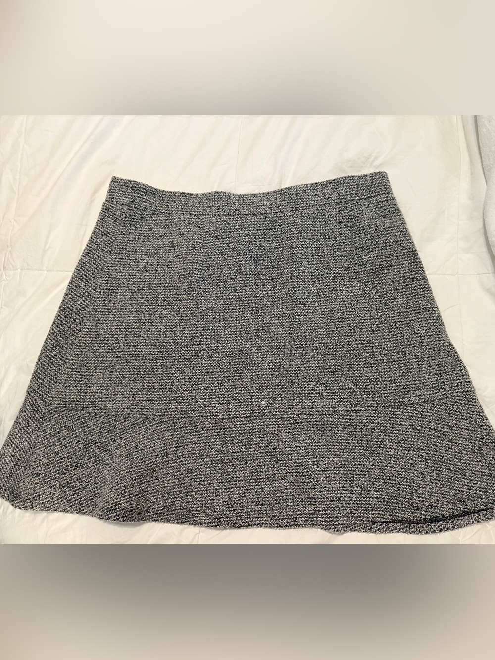 Classic Grey Knit Women’s Skirt